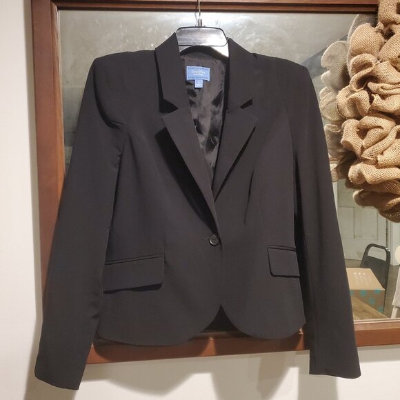 Simply Vera Vera Wang Jackets & Blazers - Simply Vera Vera Wang Black Blazer Size 10